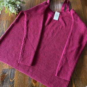 TORRID Cold Shoulder Knit Sweater